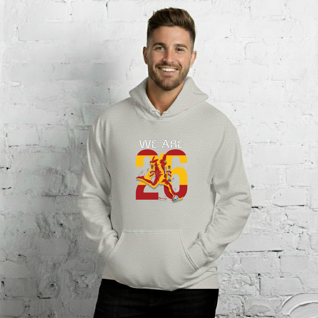 Spain World Cup 2026 Fitted Hoodie | We_Are_26