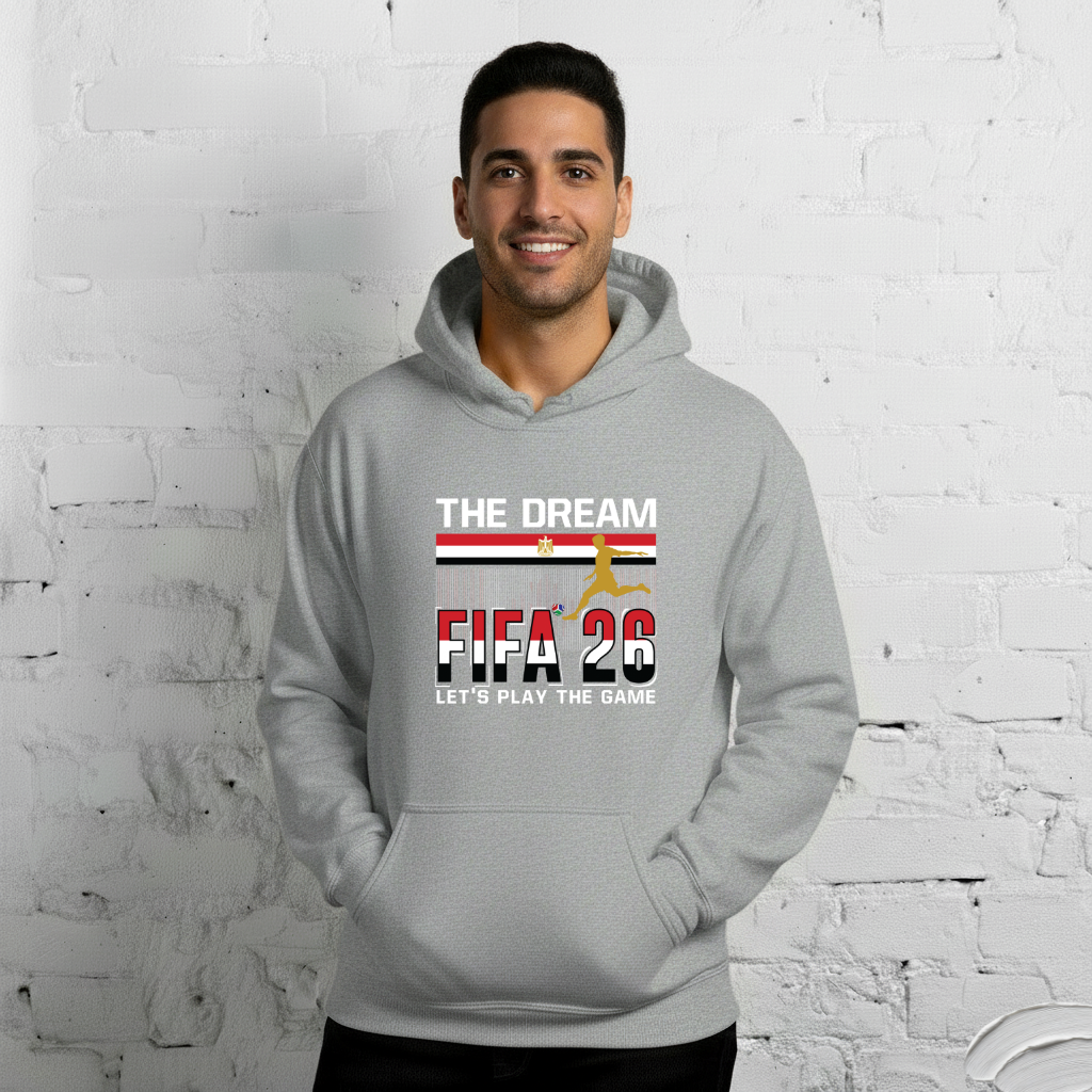 Egypt World Cup 2026 Fitted Hoodie | The_Dream