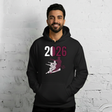 Qatar World Cup 2026 Fitted Hoodie | Rising_Jist