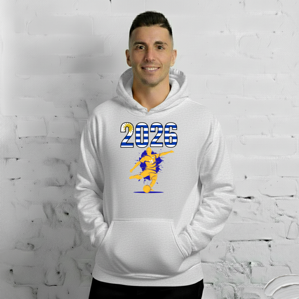 Uruguay World Cup 2026 Fitted Hoodie | Let's_Play