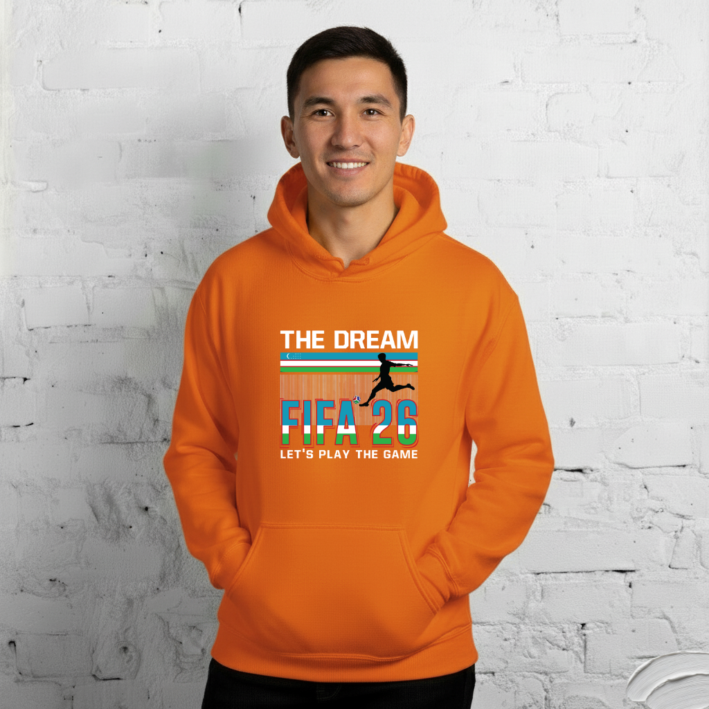Uzbekistan World Cup 2026 Fitted Hoodie | The_Dream