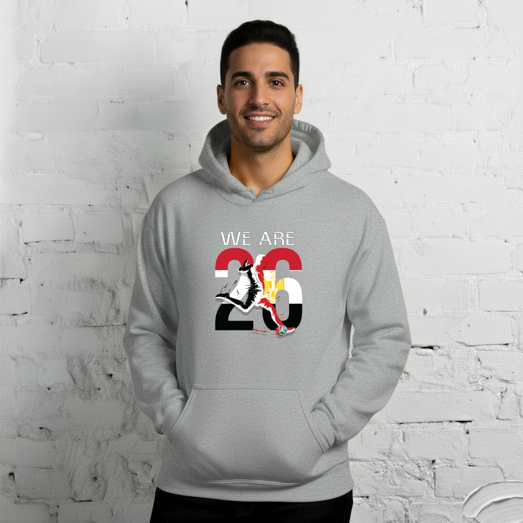 Egypt World Cup 2026 Fitted Hoodie | We_Are_26