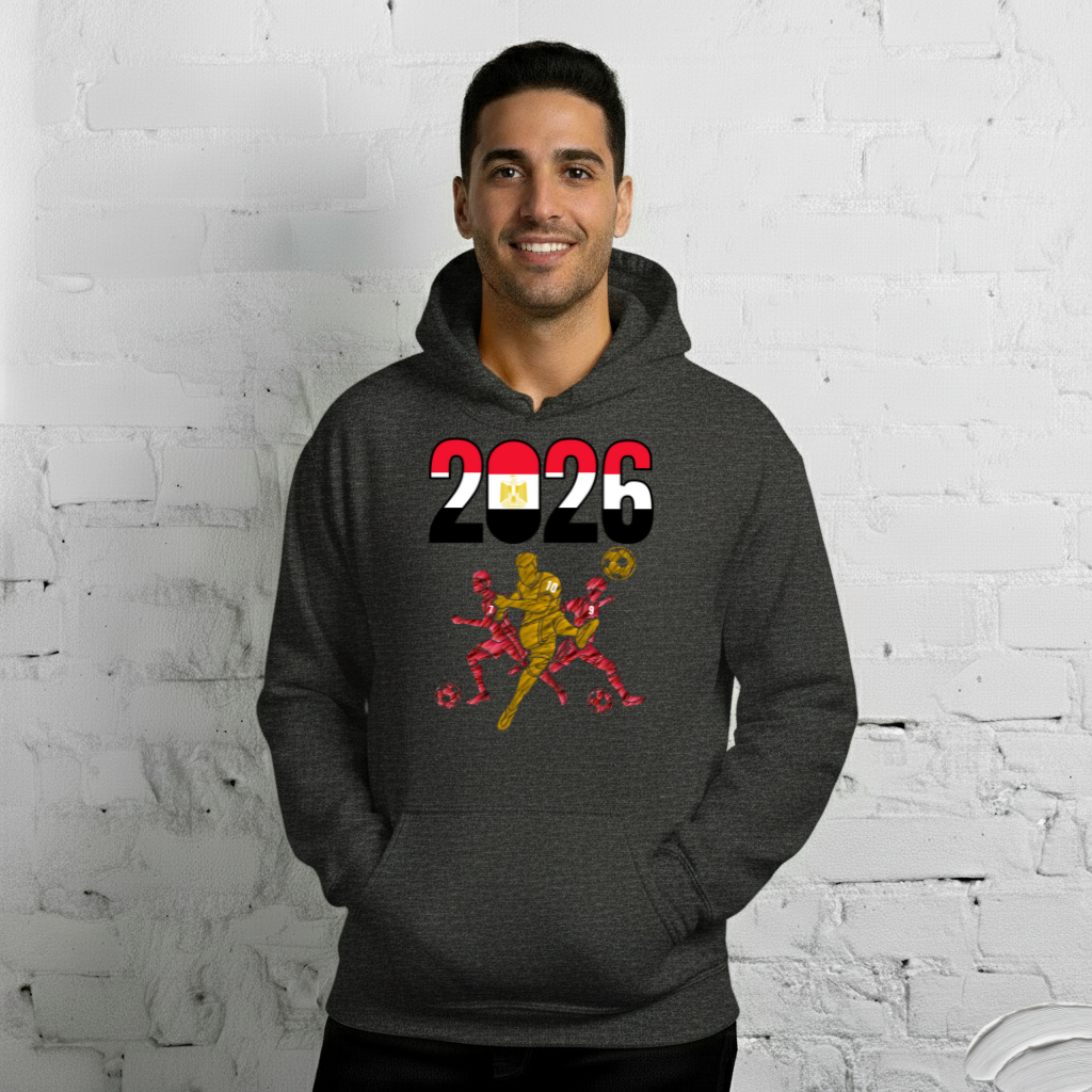 Egypt World Cup 2026 Fitted Hoodie | Sprints_Trio