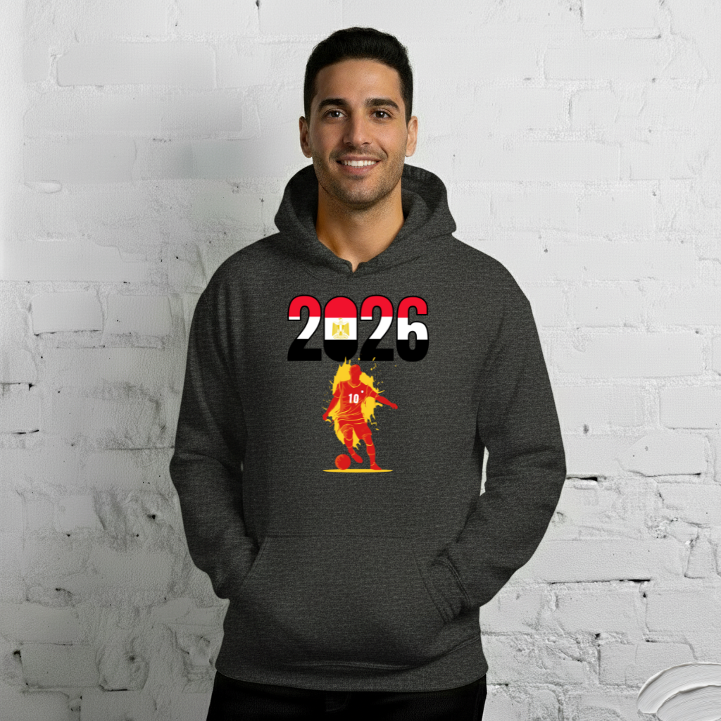 Egypt World Cup 2026 Fitted Hoodie | Slick_Move_RD