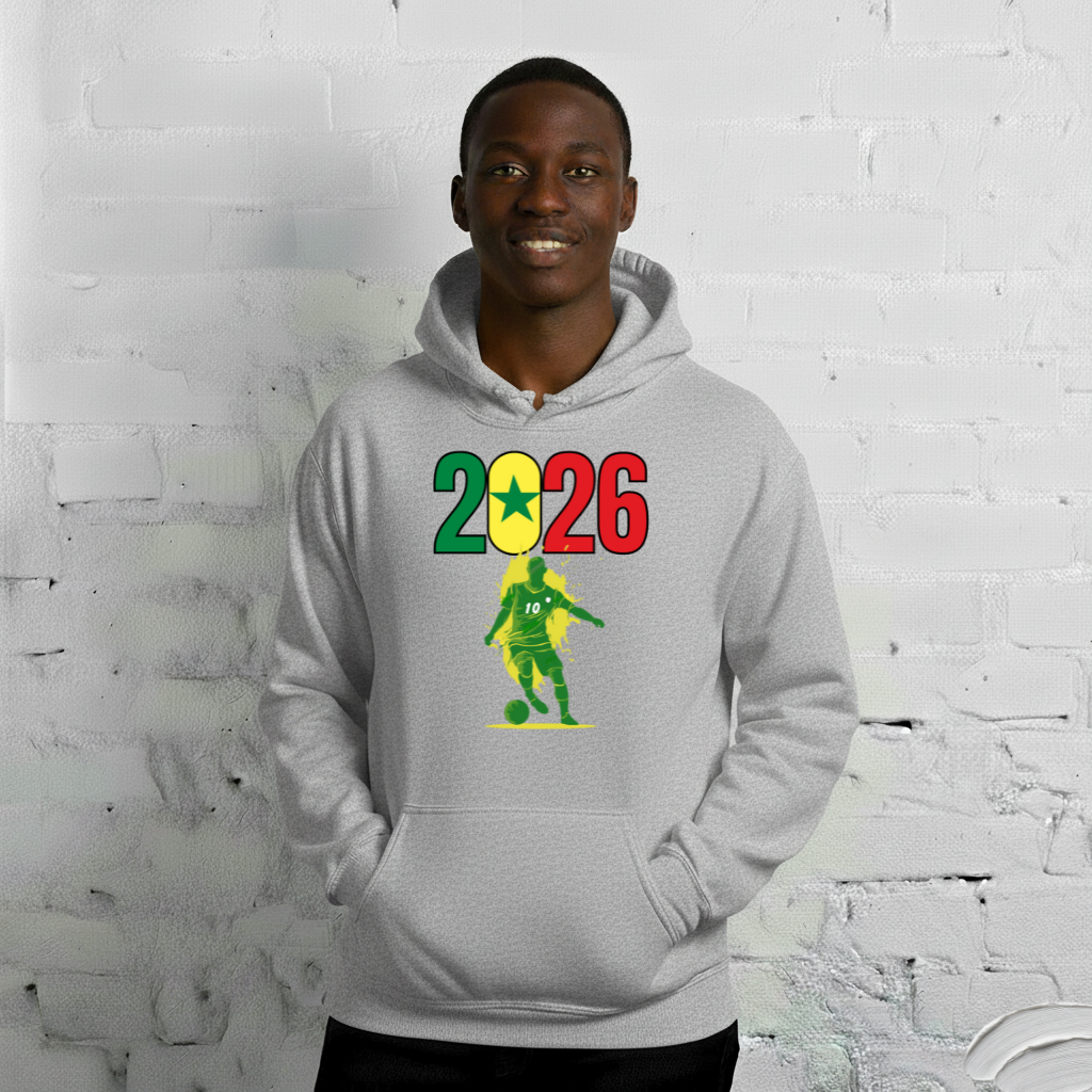 Senegal World Cup 2026 Fitted Hoodie | Slick_Move_GR