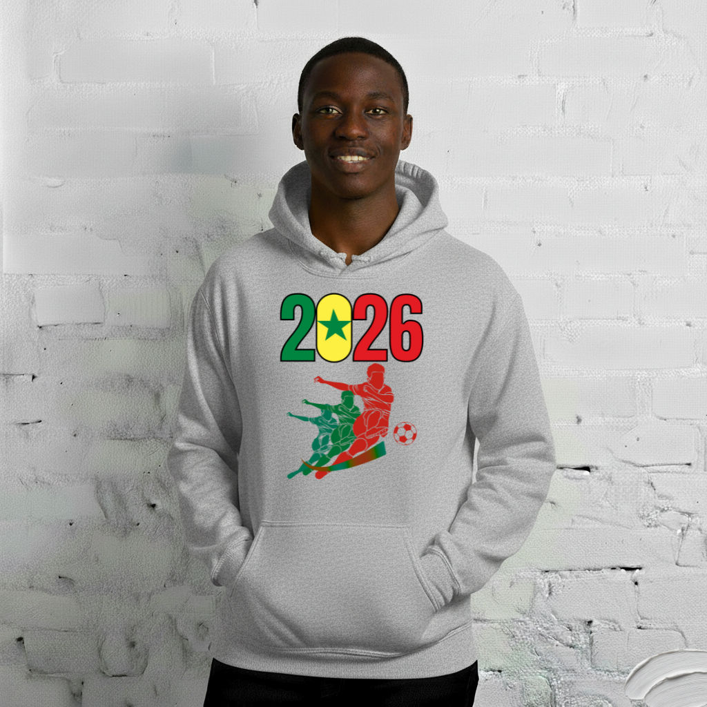 Senegal World Cup 2026 Fitted Hoodie | Rising_Jist