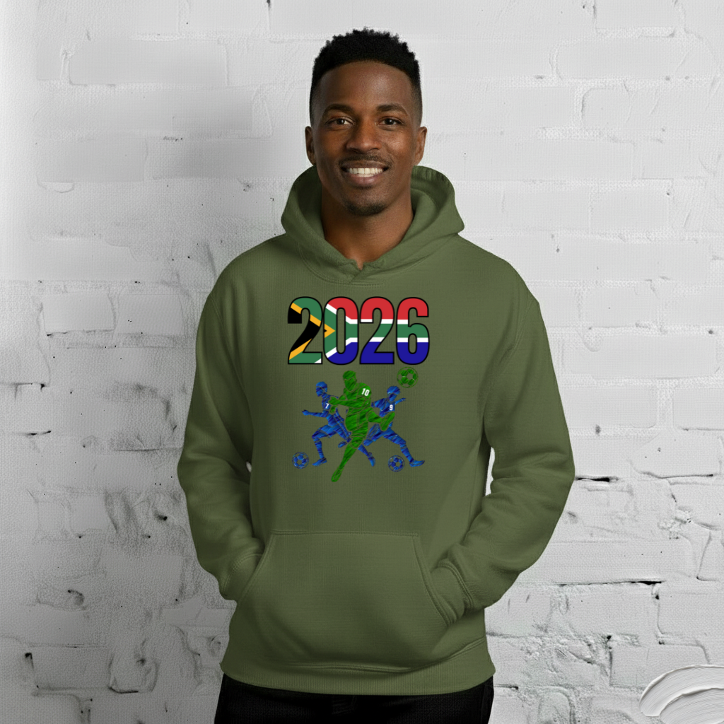 South Africa World Cup 2026 Fitted Hoodie | Sprints_Trio