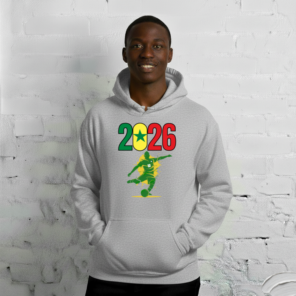 Senegal World Cup 2026 Fitted Hoodie | Let's_Play_GR