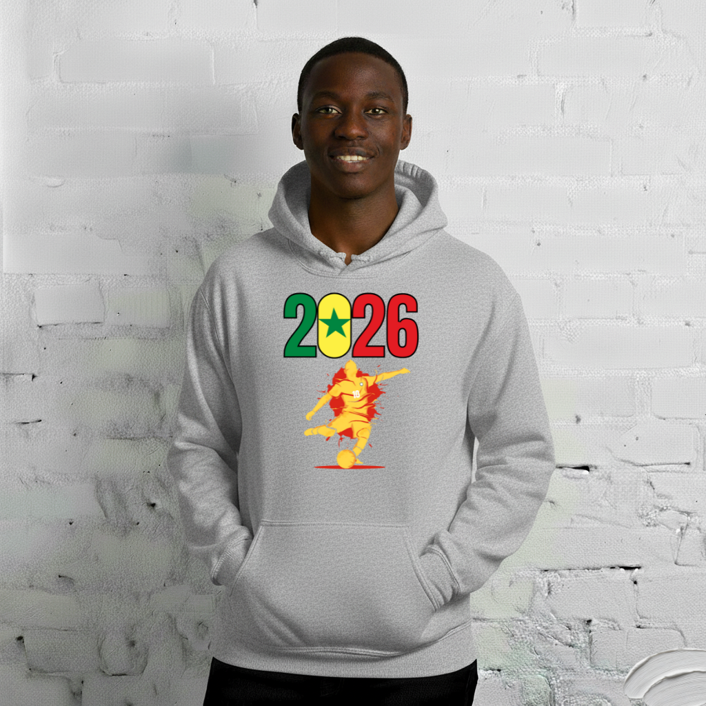 Senegal World Cup 2026 Fitted Hoodie | Let's PLay