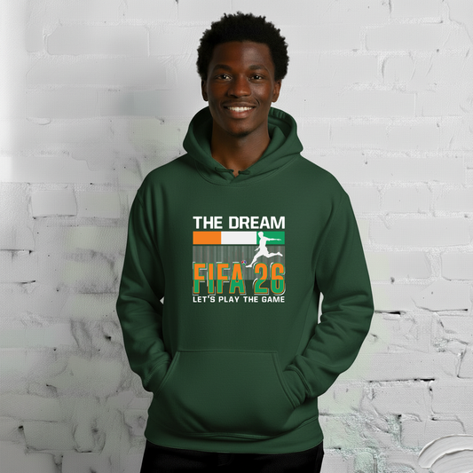 Côte d_Ivoire World Cup 2026 Fitted Hoodie | The_Dream