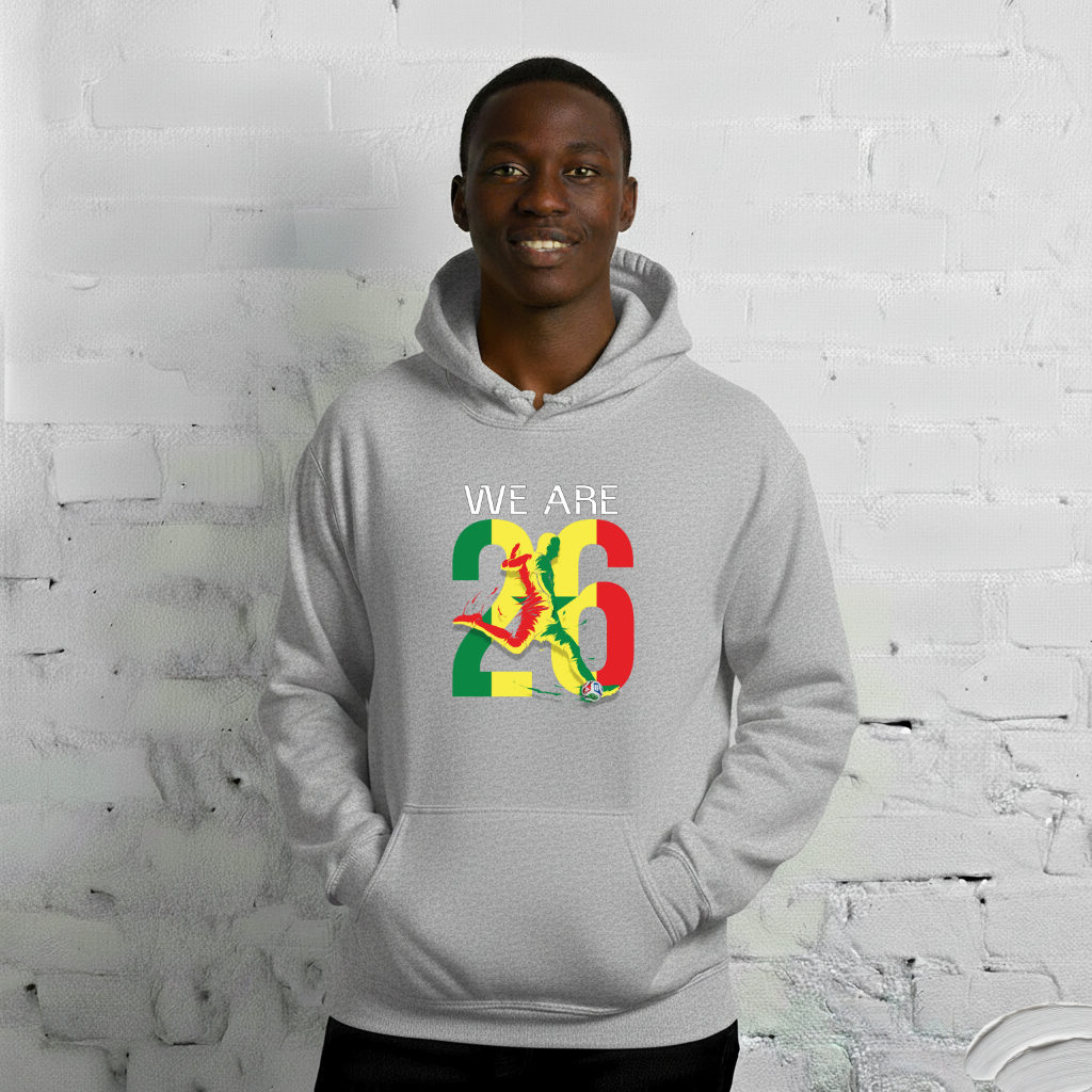 Senegal World Cup 2026 Fitted Hoodie | We_Are_26
