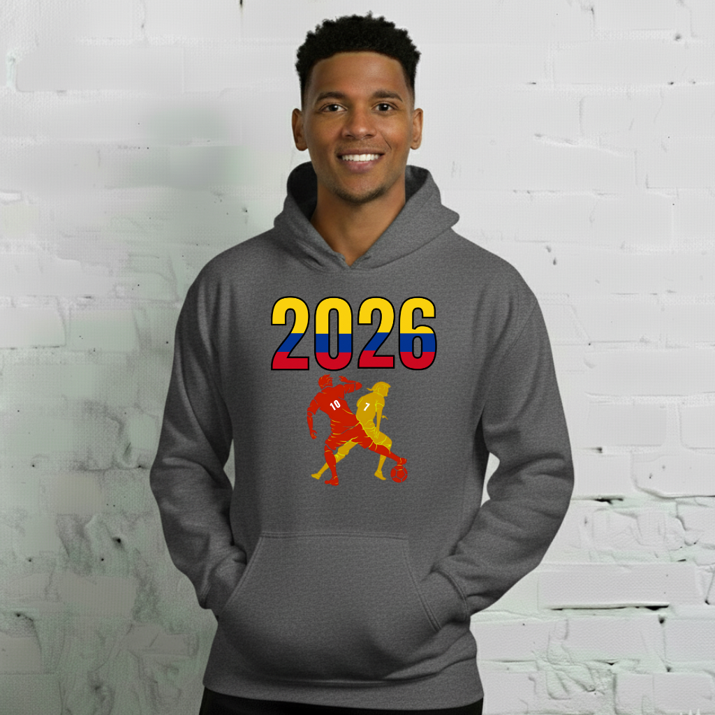 Colombia World Cup 2026 Fitted Hoodie | Smart_Tackle