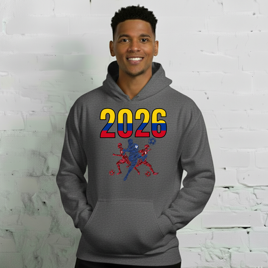 Colombia World Cup 2026 Fitted Hoodie | Sprints_Trio