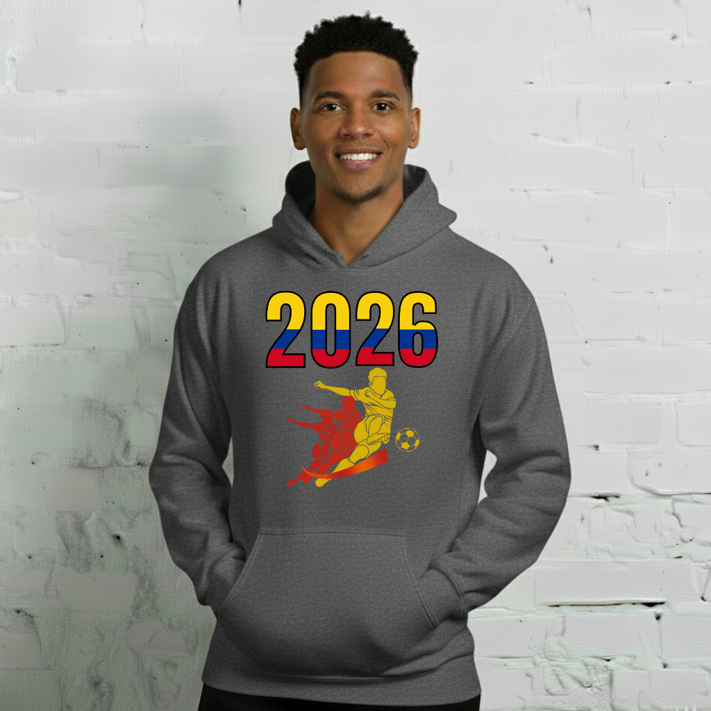 Colombia World Cup 2026 Fitted Hoodie | Rising_Jist