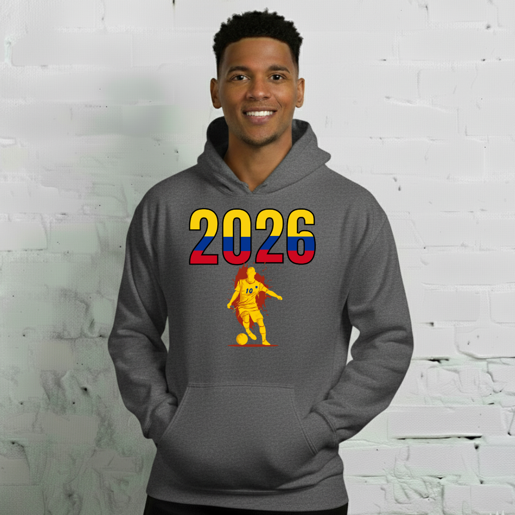 Colombia World Cup 2026 Fitted Hoodie | Slick_Move_YL