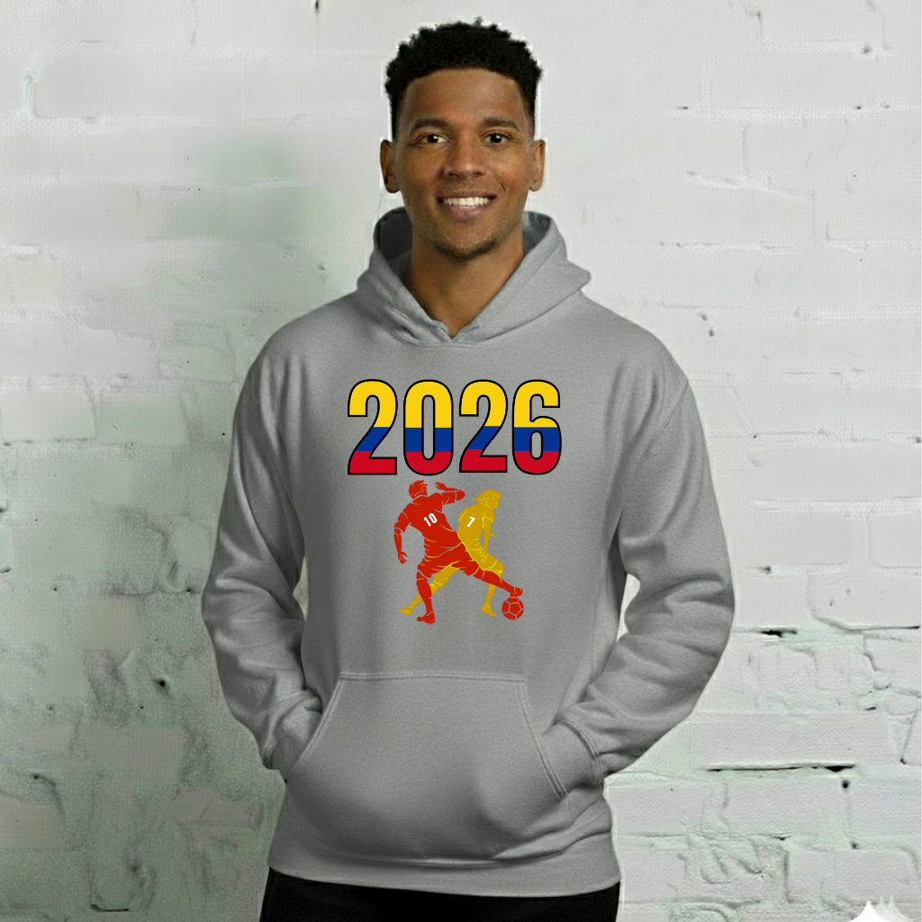 Colombia World Cup 2026 Fitted Hoodie | Smart_Tackle
