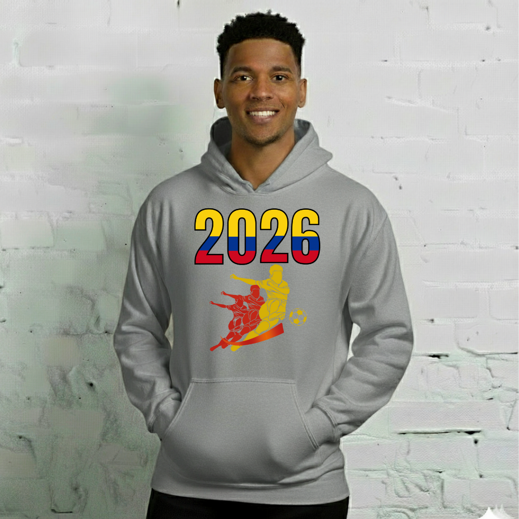 Colombia World Cup 2026 Fitted Hoodie | Rising_Jist