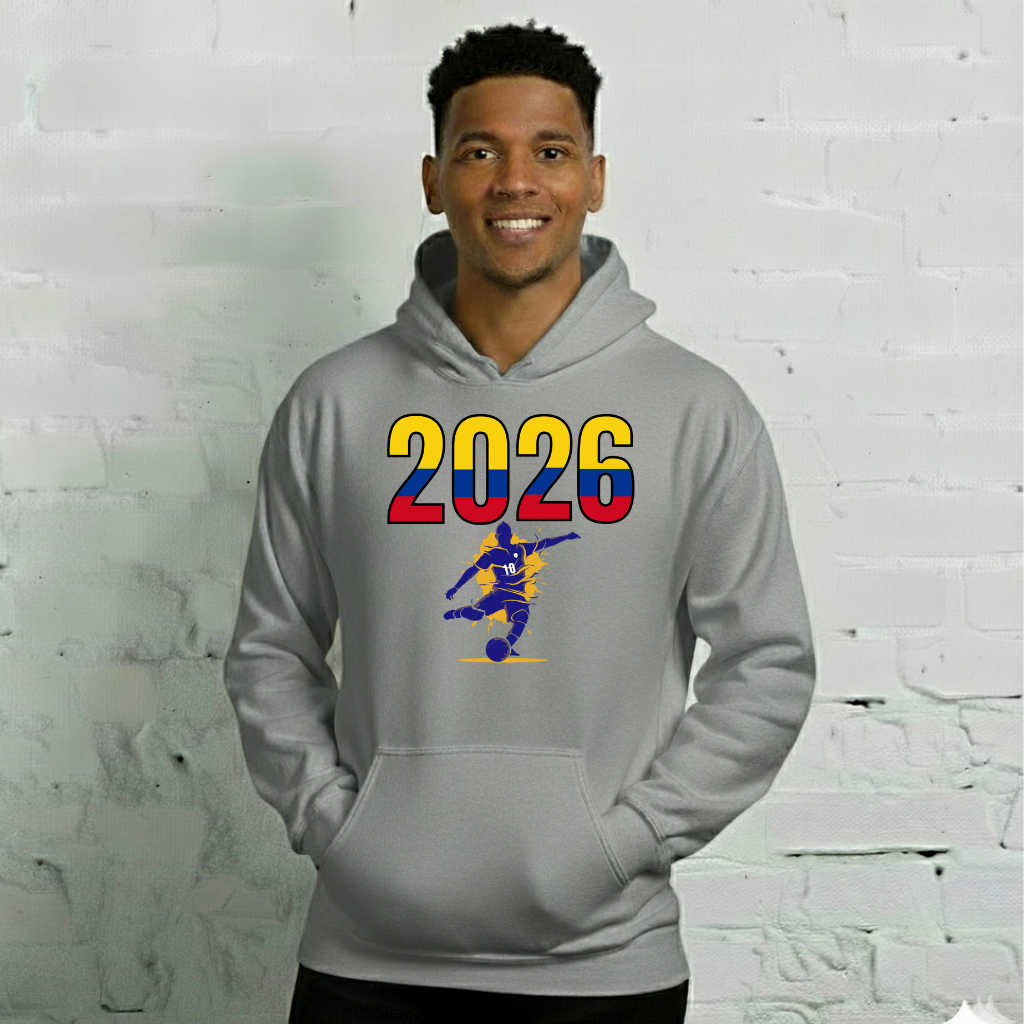 Colombia World Cup 2026 Fitted Hoodie | Let's Play_BL