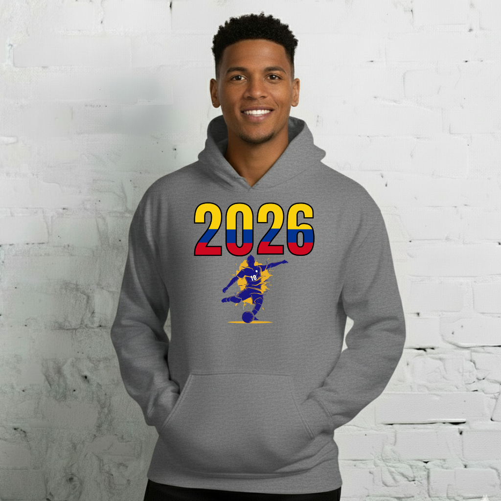 Colombia World Cup 2026 Fitted Hoodie | Let's Play_BL