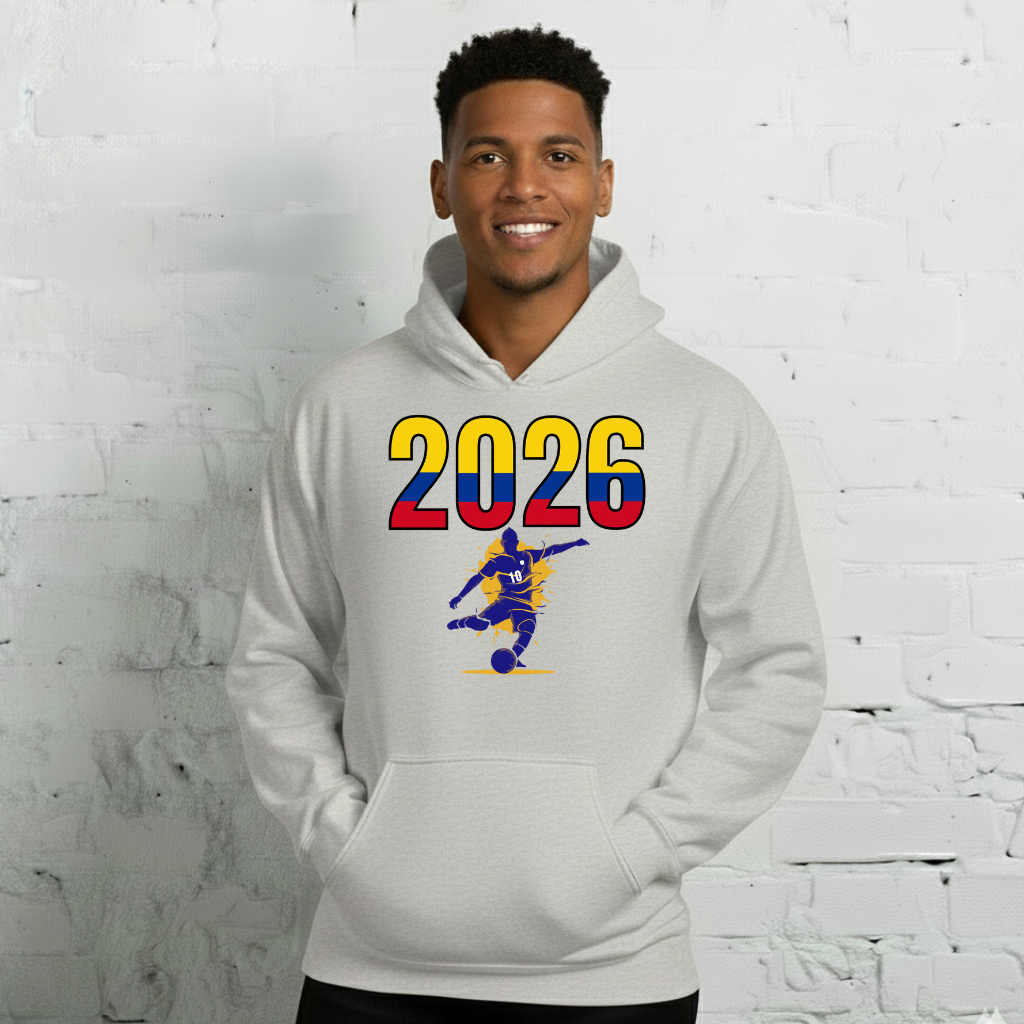 Colombia World Cup 2026 Fitted Hoodie | Let's Play_BL