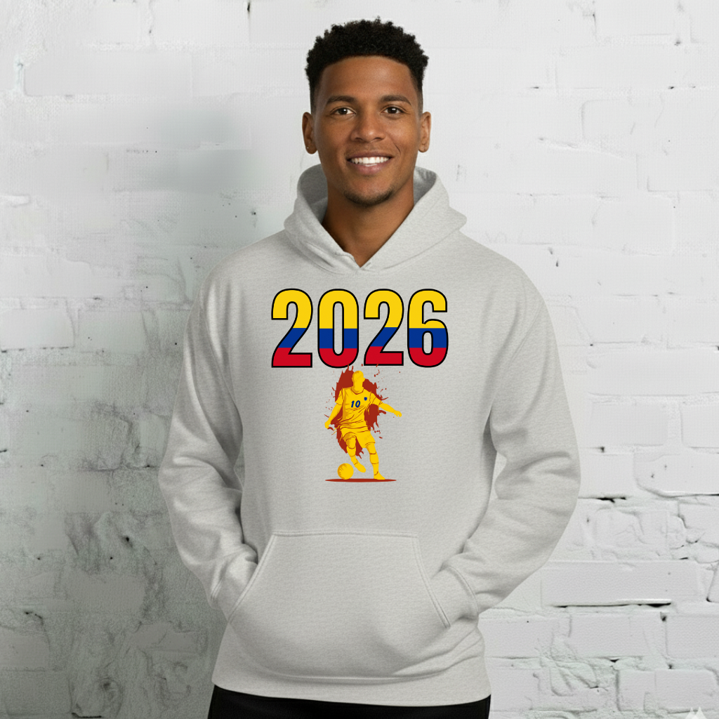 Colombia World Cup 2026 Fitted Hoodie | Slick_Move_YL