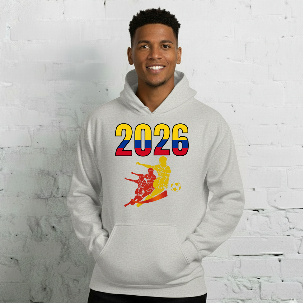 Colombia World Cup 2026 Fitted Hoodie | Rising_Jist
