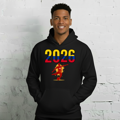 Colombia World Cup 2026 Fitted Hoodie | Let's_Play_RD