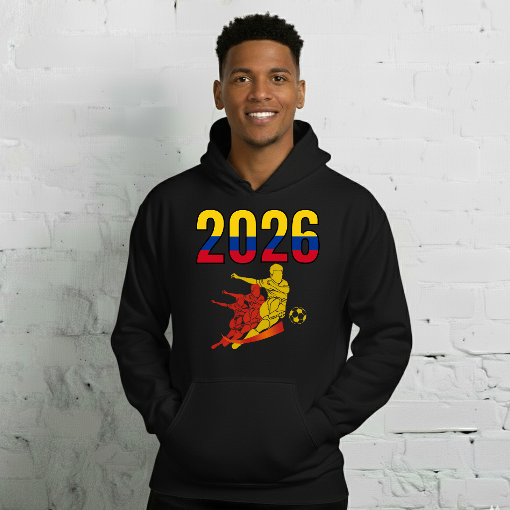 Colombia World Cup 2026 Fitted Hoodie | Rising_Jist