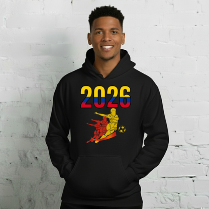 Colombia World Cup 2026 Fitted Hoodie | Rising_Jist