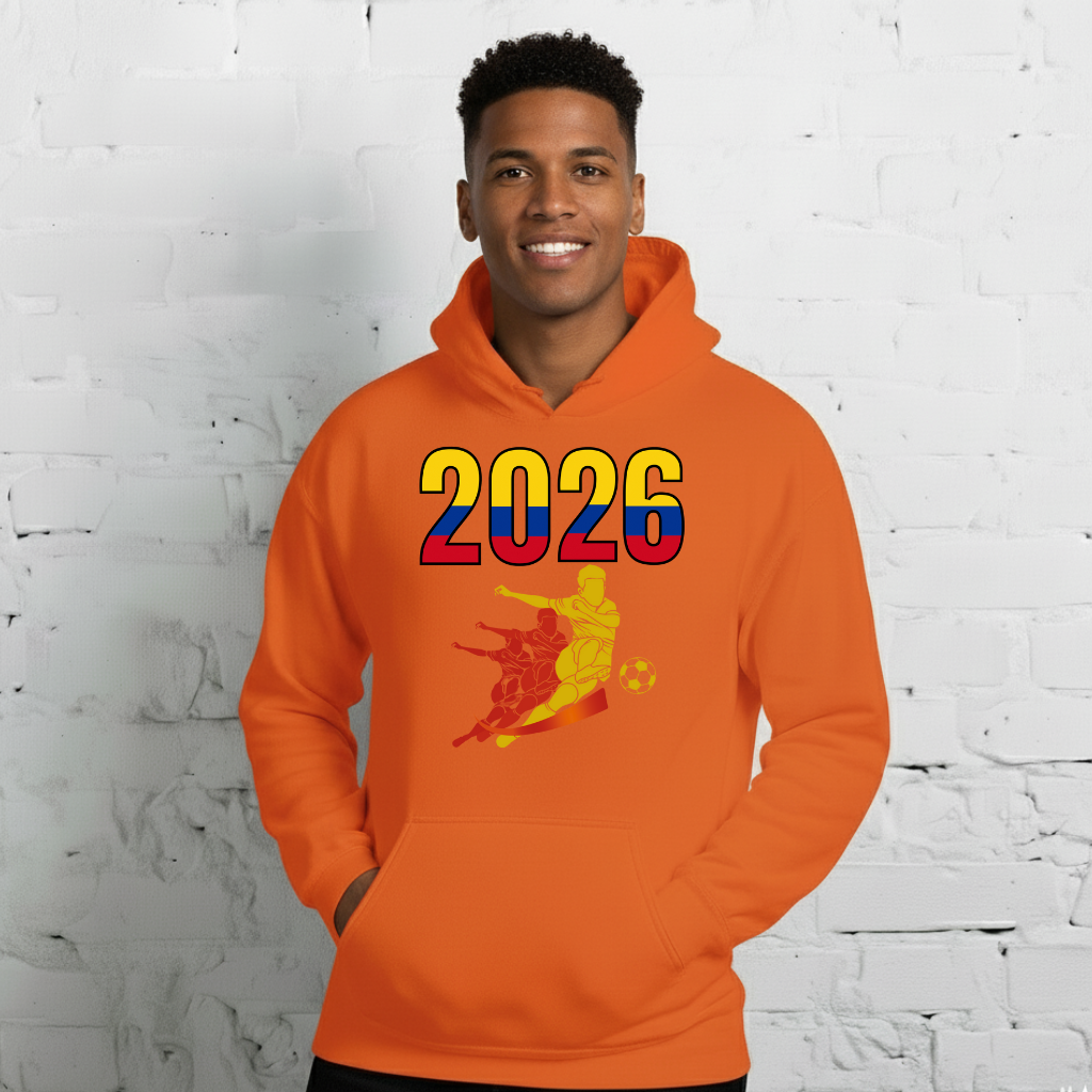 Colombia World Cup 2026 Fitted Hoodie | Rising_Jist