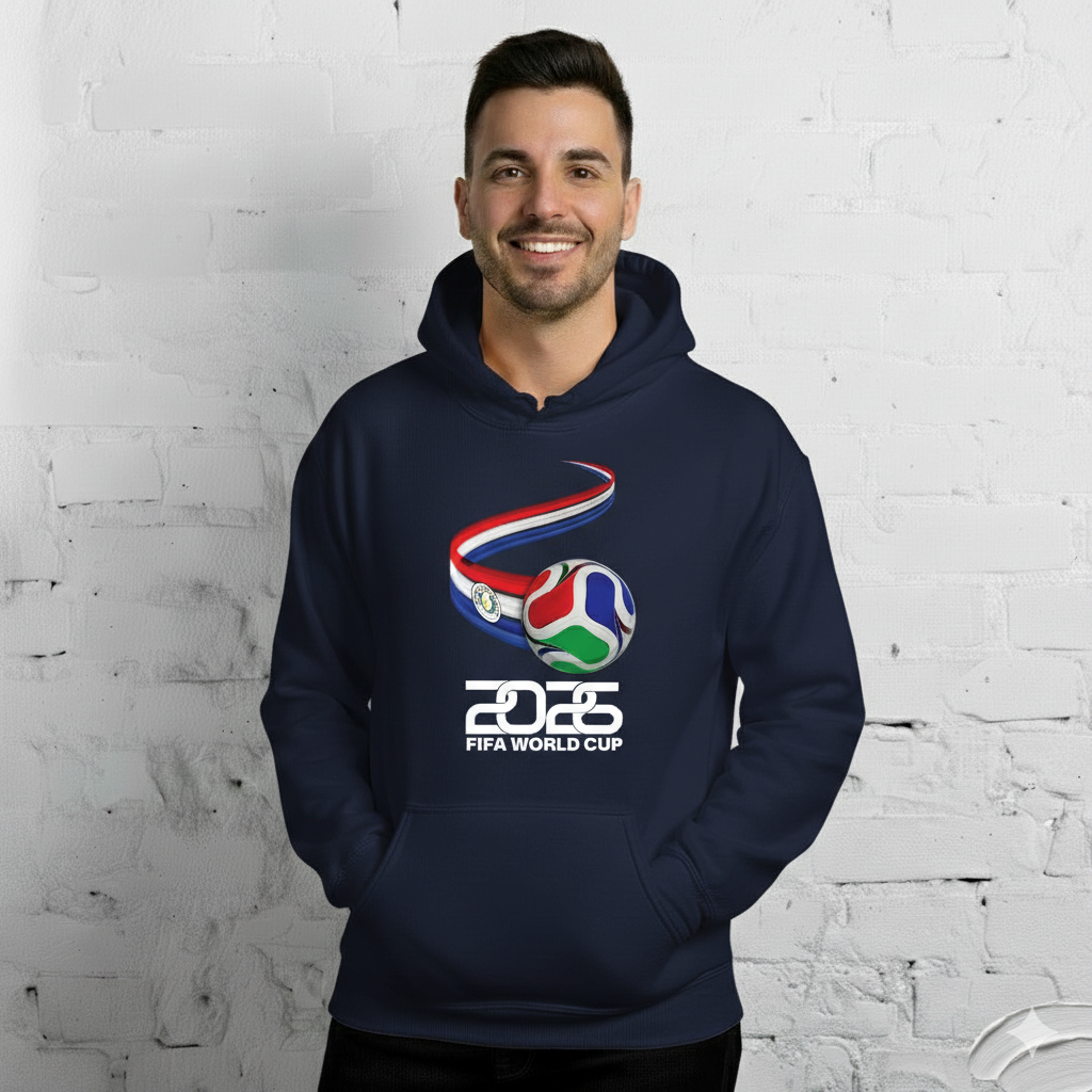 Paraguay World Cup 2026 Fitted Hoodie | Trionda
