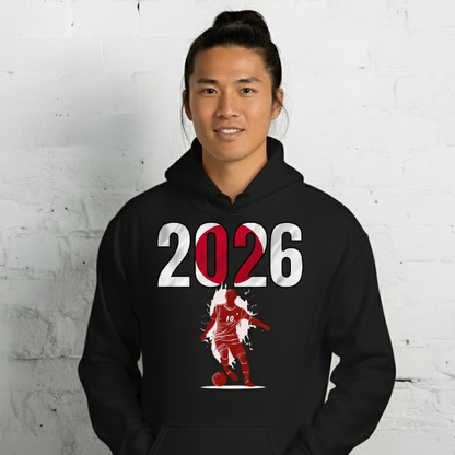 Japan World Cup 2026 Fitted Hoodie | Slick_Move_RD