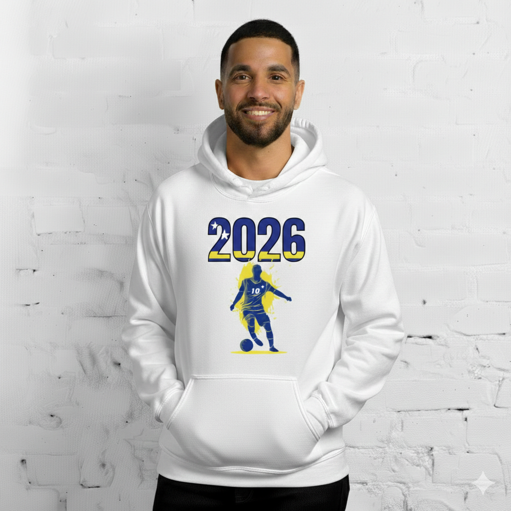 Curacao World Cup 2026 Fitted Hoodie | Slick_Move_BL