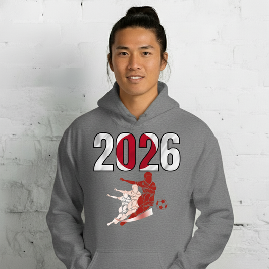 Japan World Cup 2026 Fitted Hoodie | Rising_Jist