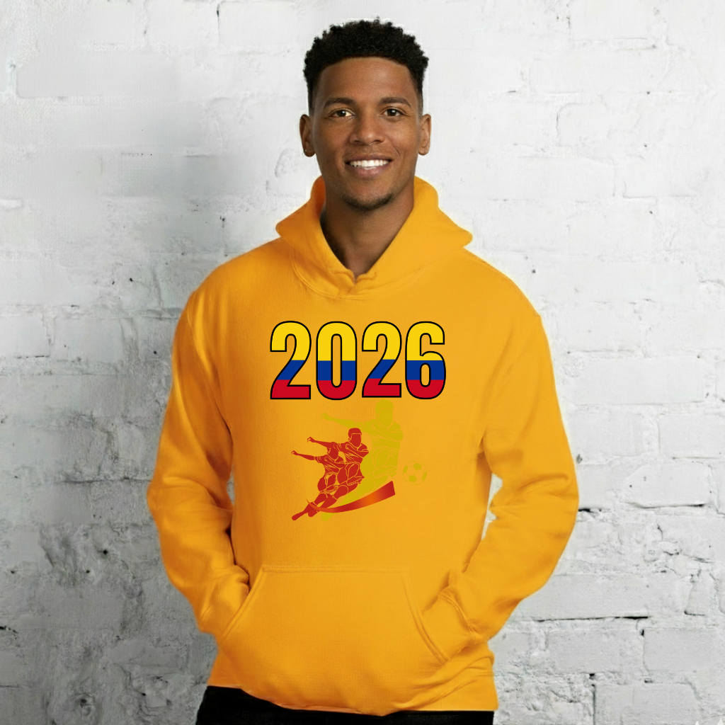Colombia World Cup 2026 Fitted Hoodie | Rising_Jist
