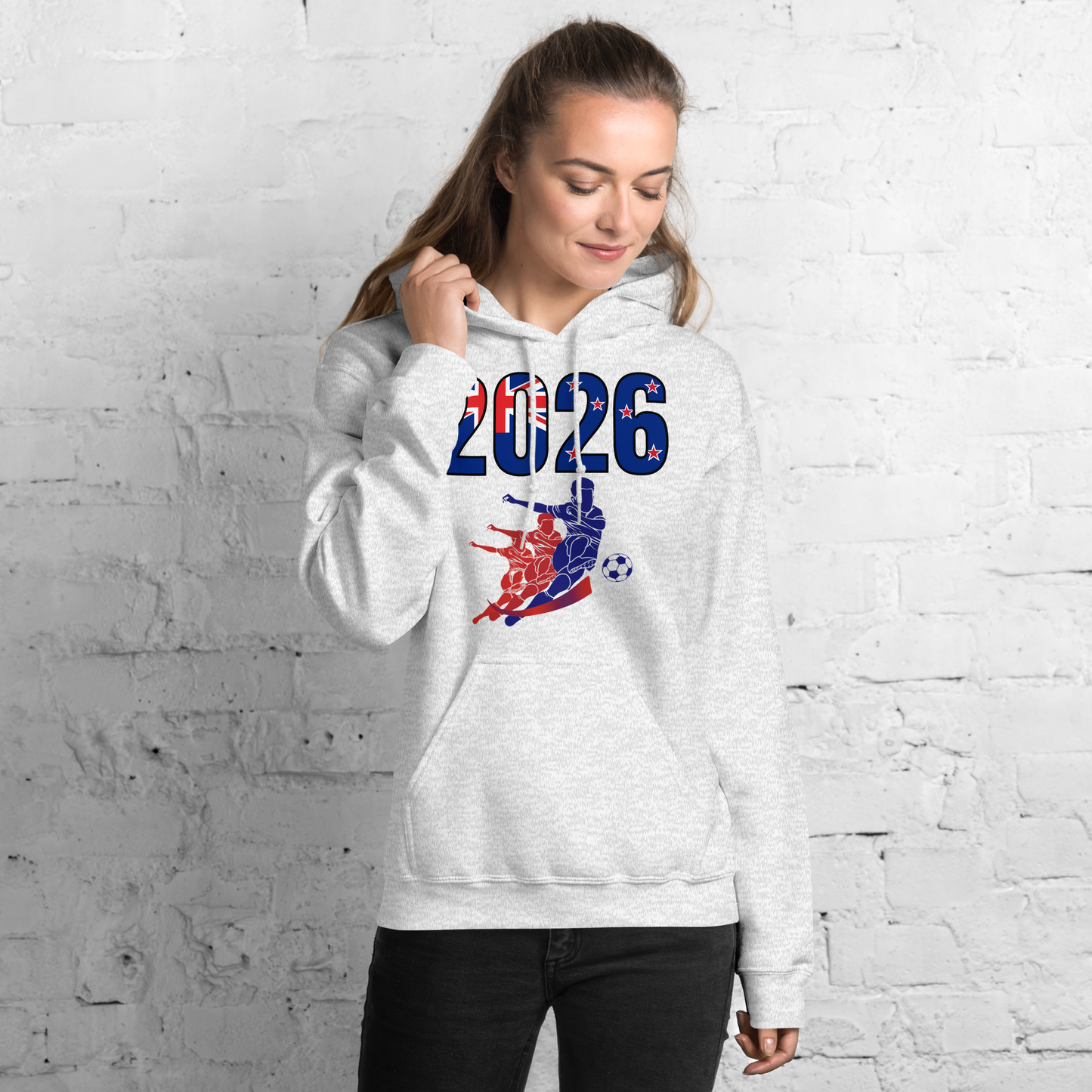 New Zealand World Cup 2026 Fitted Hoodie | Rising_Jist