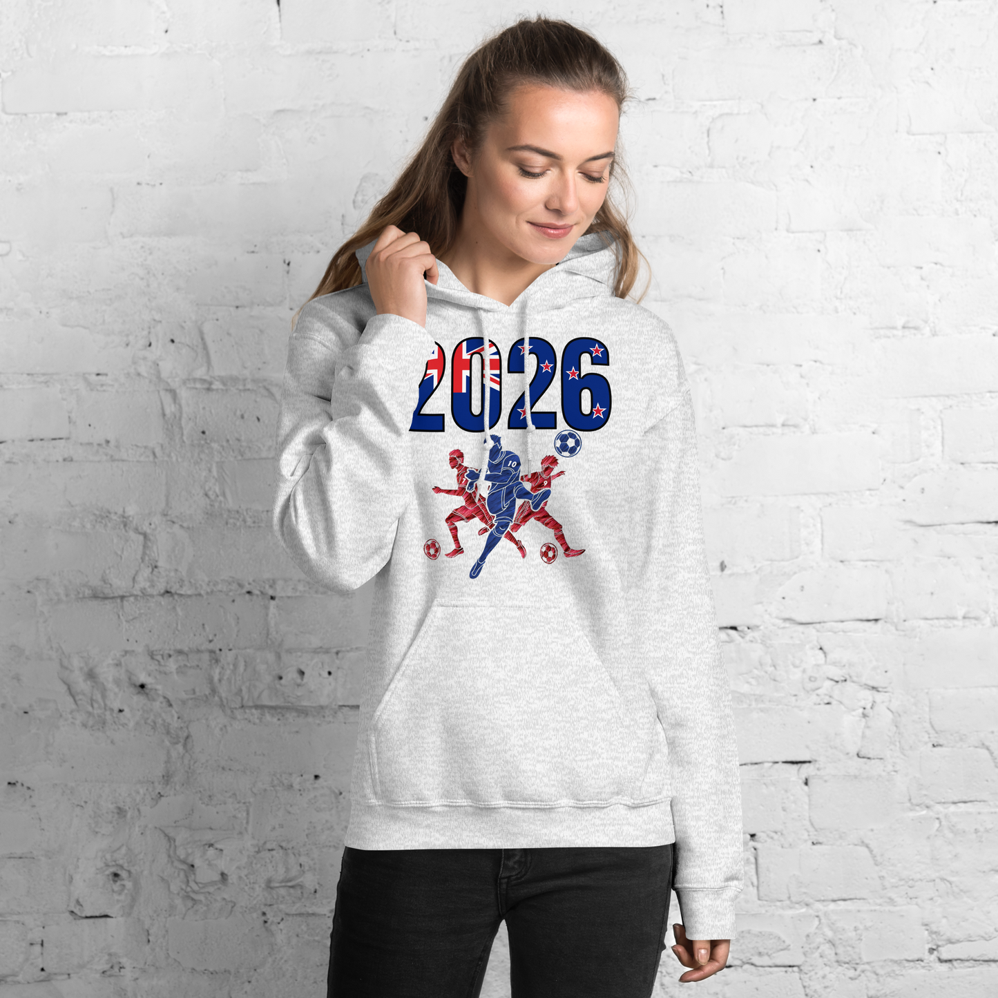 Australia World Cup 2026 Fitted Hoodie | Sprints_Trio