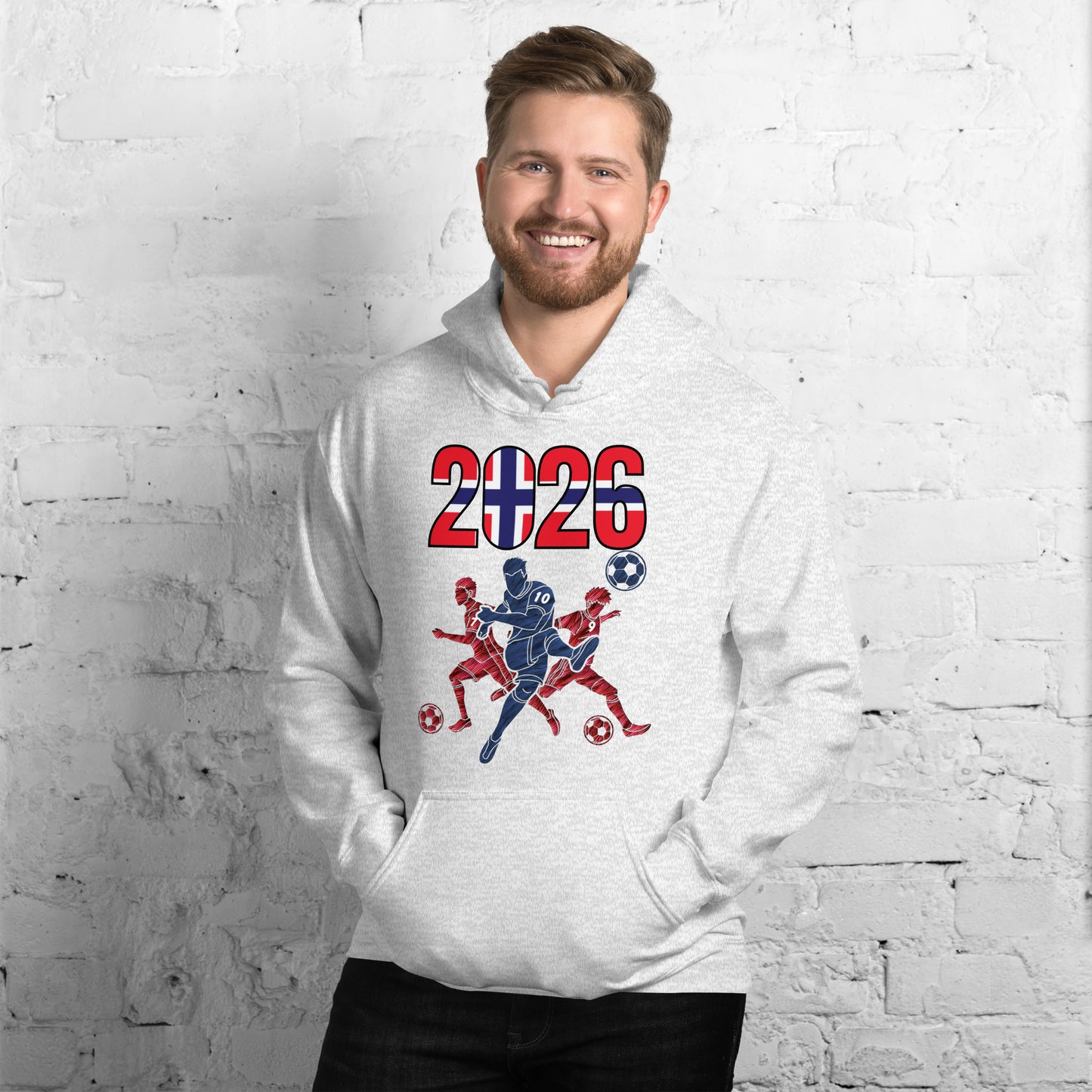 Norway World Cup 2026 Fitted Hoodie | Sprints_Trio