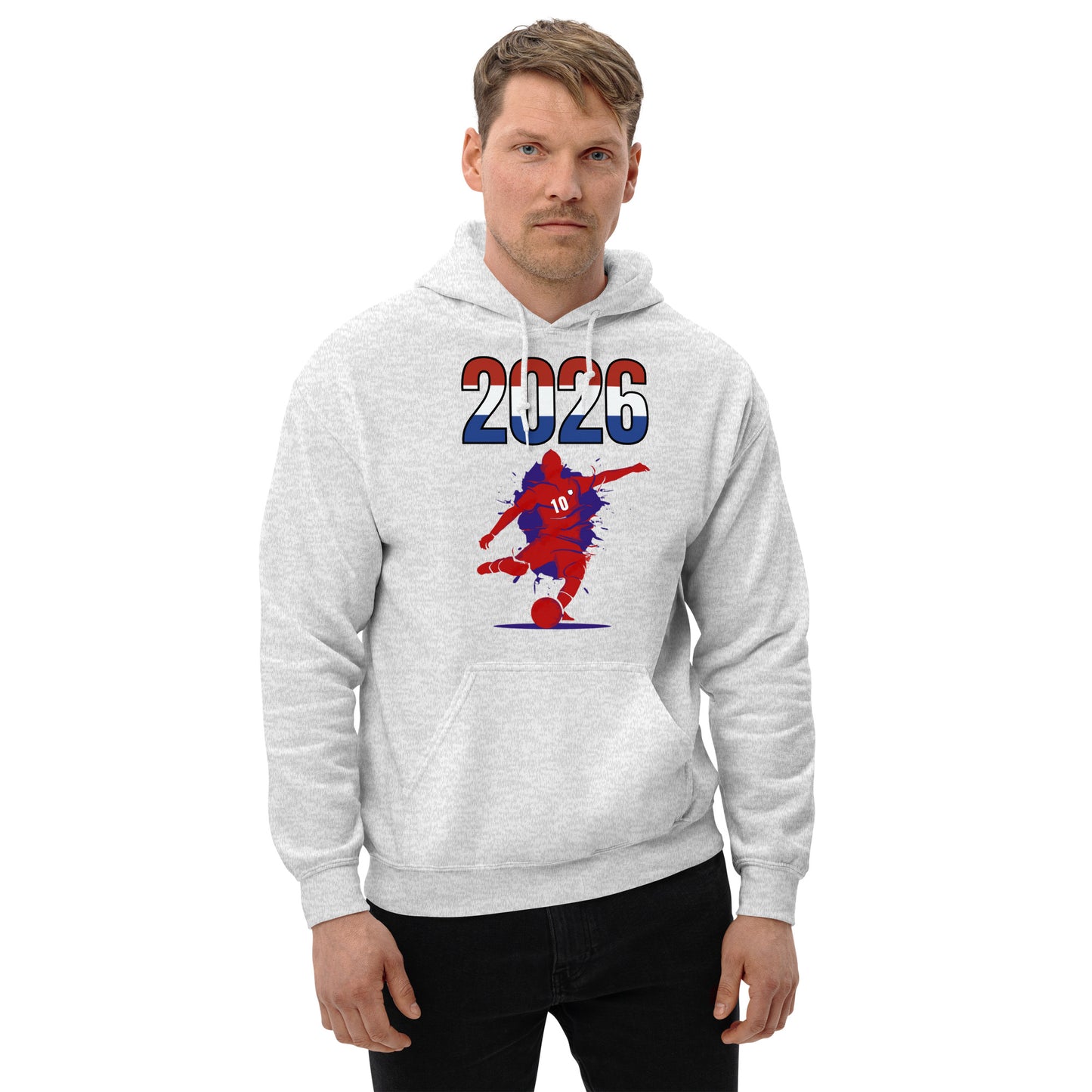 Netherlands World Cup 2026 Fitted Hoodie | Let's Play_RD
