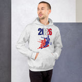 France World Cup 2026 Fitted Hoodie | Rising_Jist