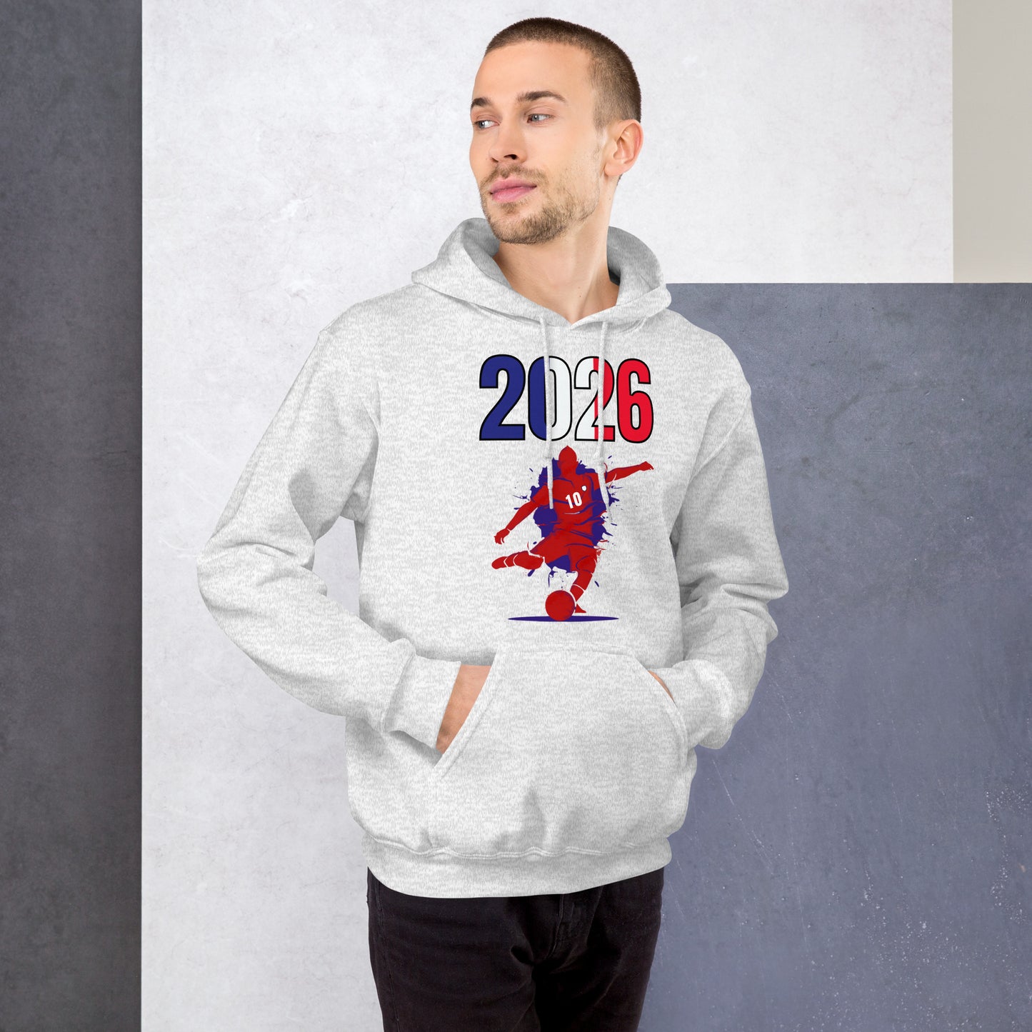 France World Cup 2026 Fitted Hoodie | Let's PLay_RD
