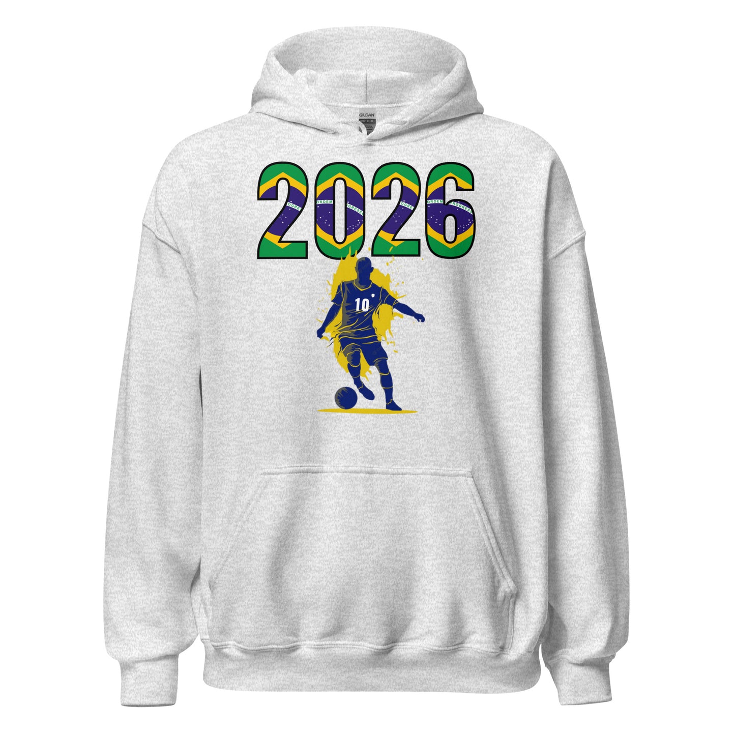 Brazil World Cup 2026 Fitted Hoodie | Slick_Move_BL