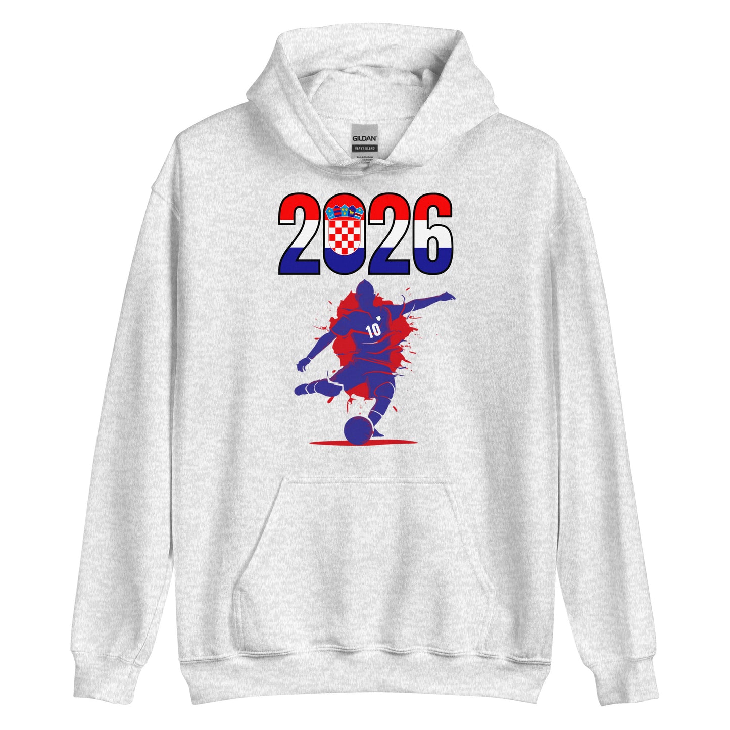 Croatia World Cup 2026 Fitted Hoodie | Let's Play