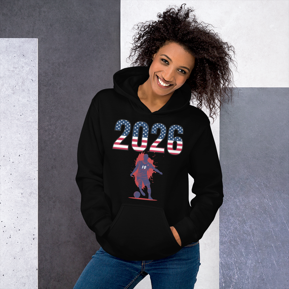 USA World Cup 2026 Fitted Hoodie | SlickMove_BL