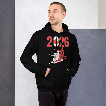 Canada World Cup 2026 Fitted Hoodie | Rising Jist