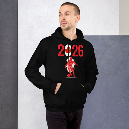 Canada World Cup 2026 Fitted Hoodie | Slick_Move_RD