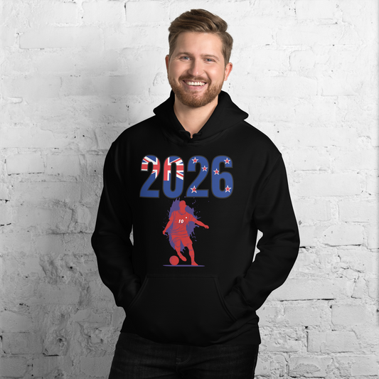 New Zealand World Cup 2026 Fitted Hoodie | Slick_Move_RD