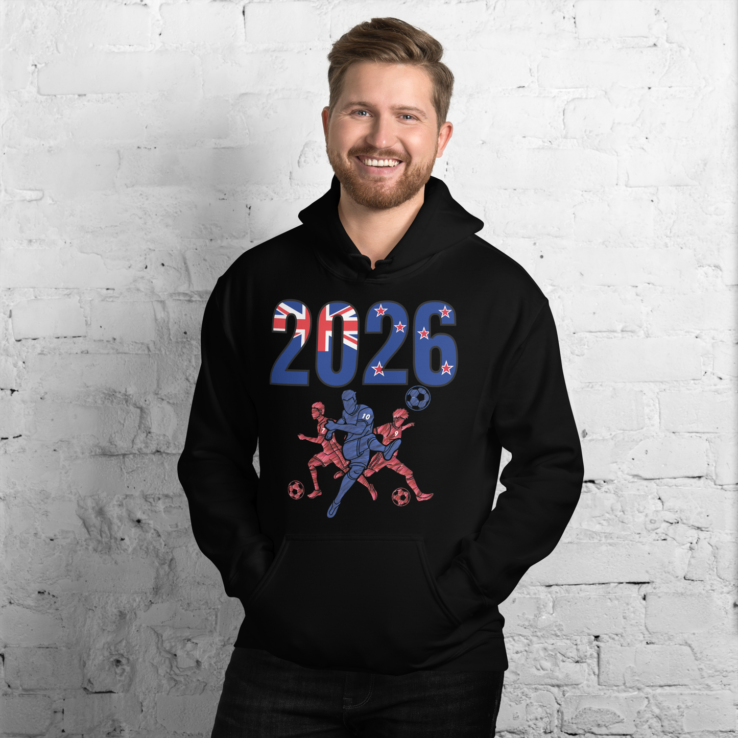 Australia World Cup 2026 Fitted Hoodie | Sprints_Trio