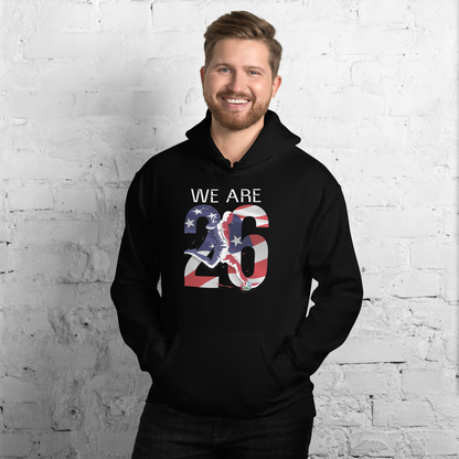 USA World Cup 2026 Fitted Hoodie | We_Are_26