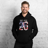 USA World Cup 2026 Fitted Hoodie | We_Are_26